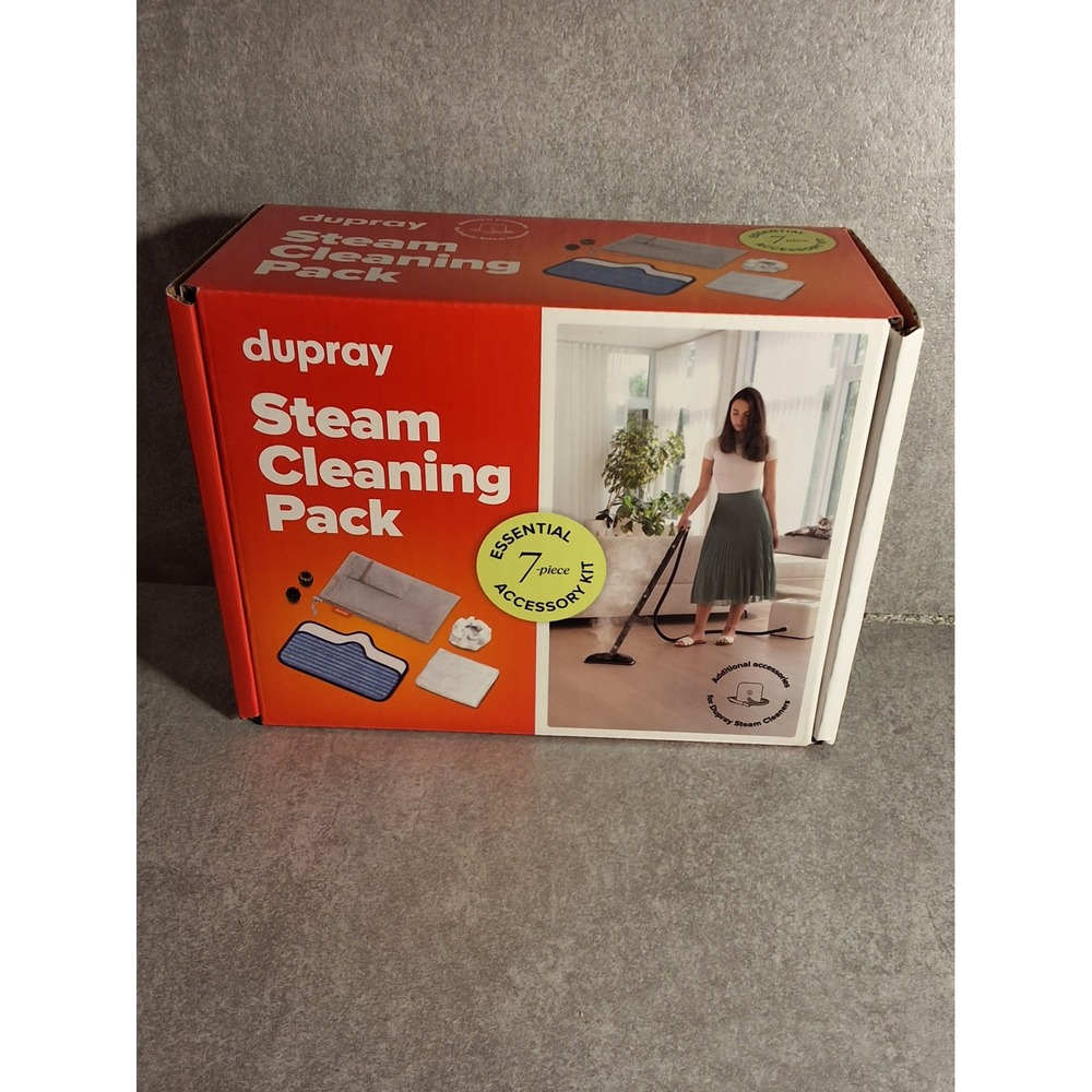 Dupray Steam Cleaning Pack 7-Piece Accessory Kit for Neat Cleaners NEW